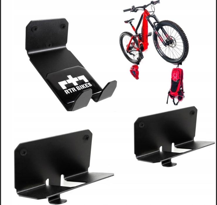 Ścienny wieszak, uchwyt na rower