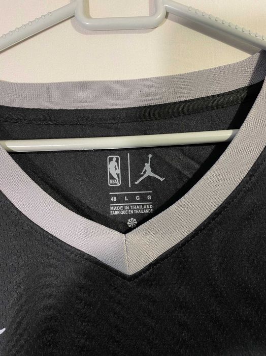 Sochan Spurs Nike Jordan Swingman Jersey NBA M i L City Edition