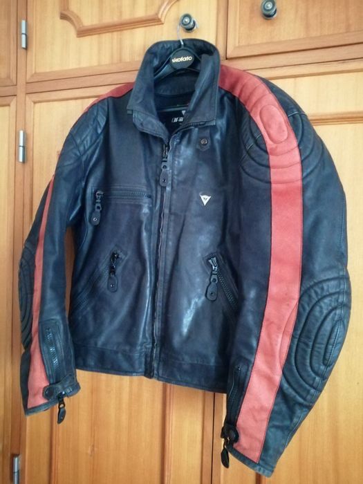 Blusão Dainese (novo) em cabedal