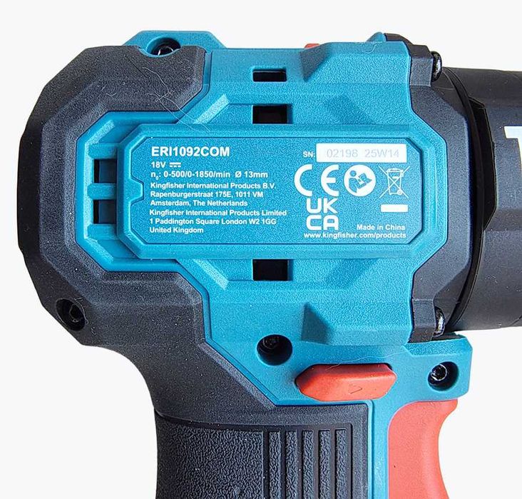Wiertarko-wkrętarka Erbauer ERI1092COM 18V