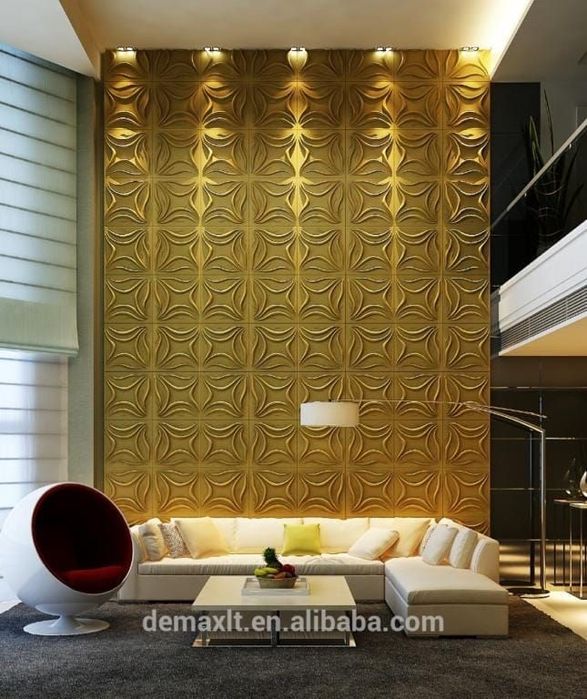 3D decoração em gesso