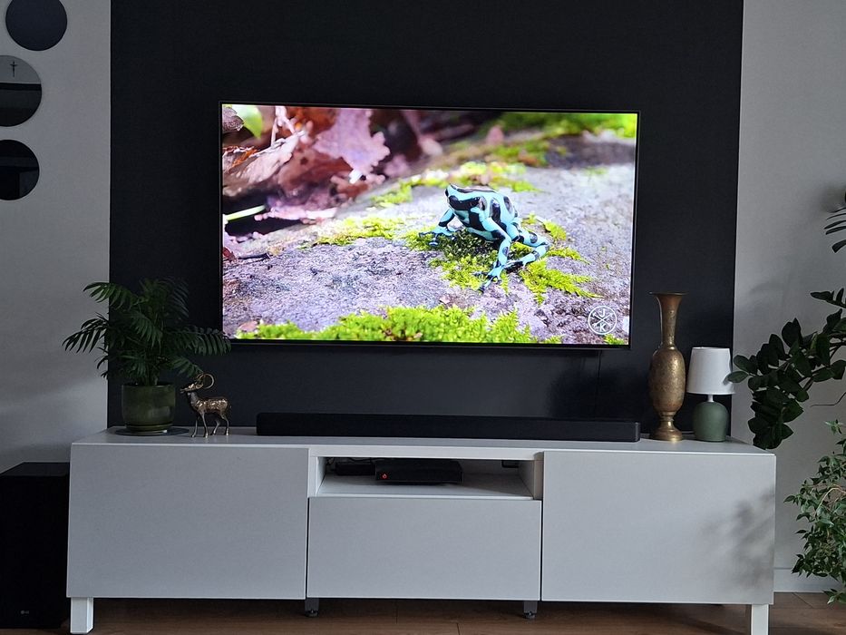 Telewizor plus soundbar bass  Lg 55 cali