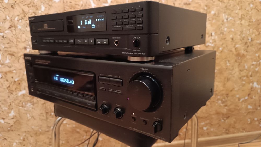 Комплект SONY STR-D265 надійний стерео ресивер &  CDP-M31
