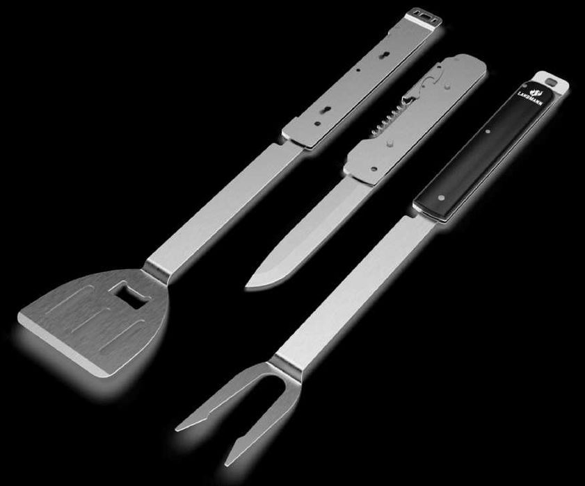 Nowy multitool Landmann 03957 - sztućce 5w1  - idealny do grilla
