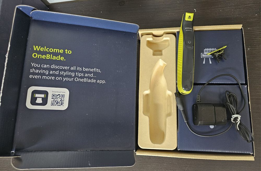 Maszynka do strzyżenia oneblade philips + nowa końcówka