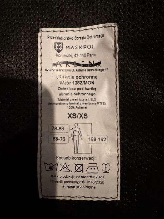 Komplet Gore-tex