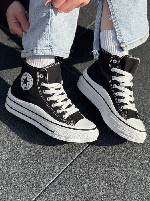 Converse All star Platform конверси на платформі ТОП якість НАЛОЖКА