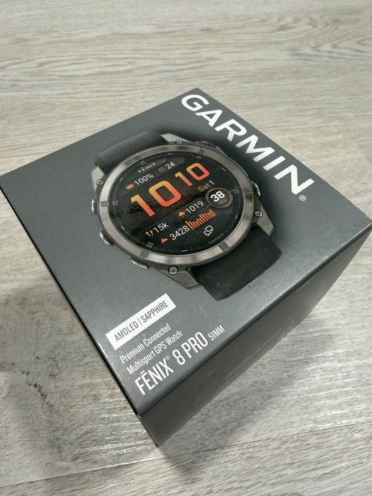 Garmin Fenix 8 Pro 51mm Amoled Safira selado