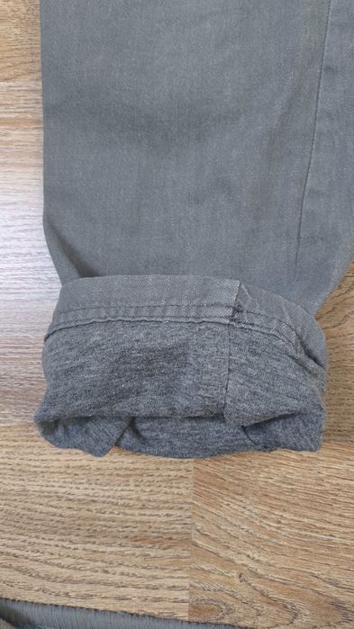 Spodnie dziecięce ocieplane dresem r.146