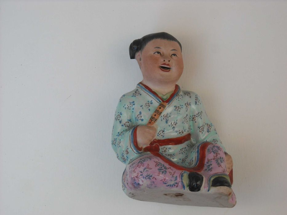 Figura Oriental em Porcelana de Meados do Séc. XX