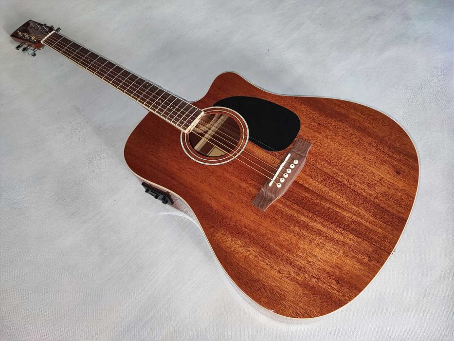 Harley Benton CLD-60SMCE NT LITY TOP MAHOŃ gitara ustawiona lutniczo