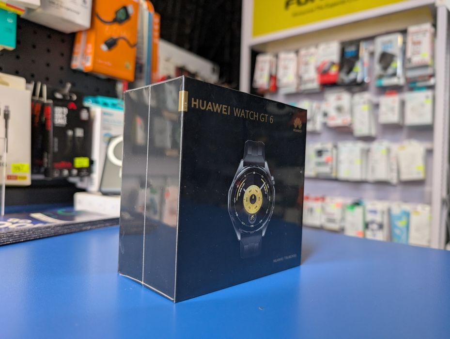 ***Sklep Tel4u - Huawei Watch gt6 46mm czarny 24m gwar
