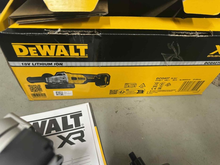 Szlifierka kątowa DeWalt DCG407 nowy model nówka