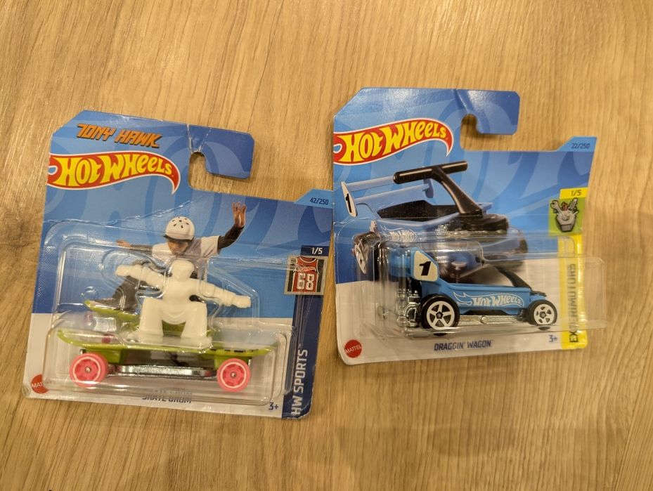 Hot wheels - skate grom i draggin wagon
