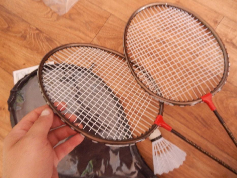 Wyprzedaż->Zestaw do badmintona Spokey BADMNSET1 rakiety z lotką