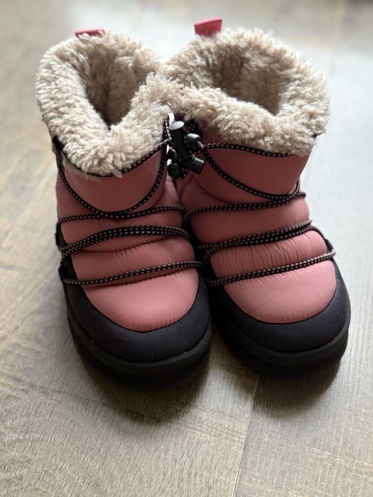 Чобітки zara зимові для дівчинки
