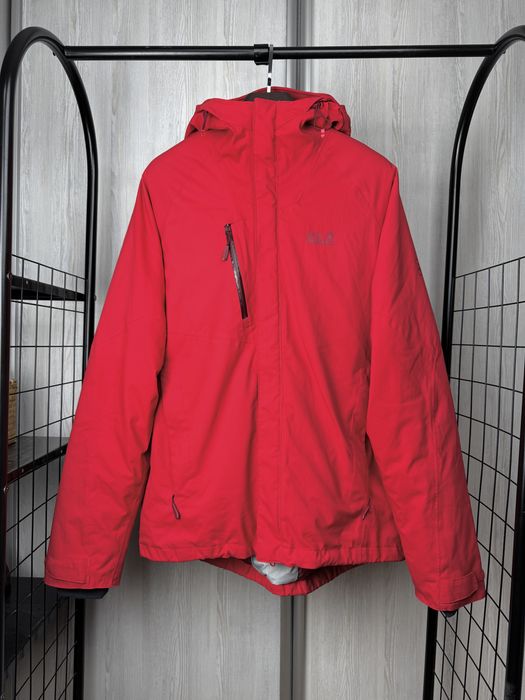 Jack Wolfskin Men Troposphere Ruby Red Winter Down Jacket