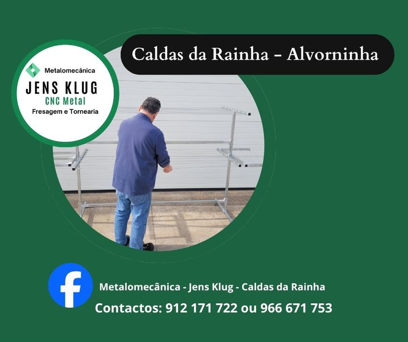 Estendal de roupa em Tubo galvanizado