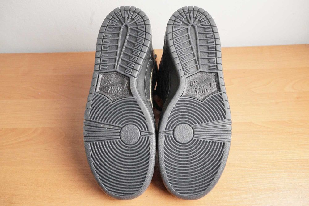 Buty Nike SB Dunk High FAUST Black Gold (EU 42)