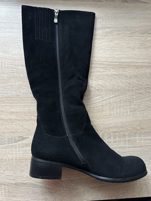 Чоботи зимові жіночі замшеві Respect, 39 р.