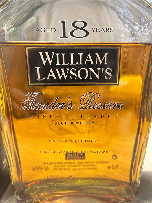 Scotch Whisky William Lawson’s 18 years Founder’s reserve