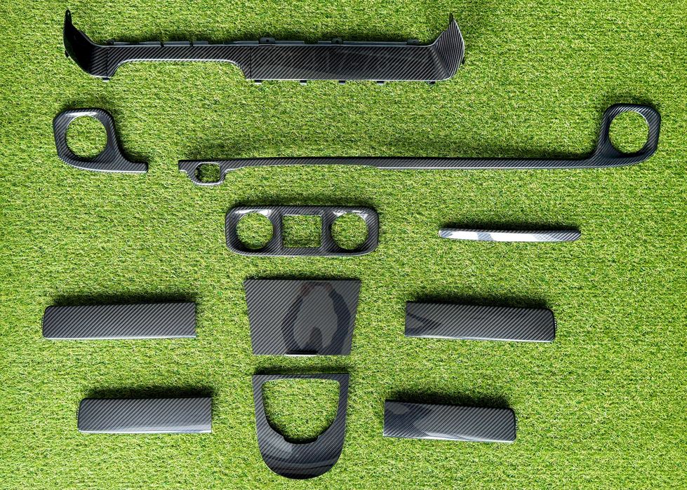 Карбоновые накладки салона карбон Mercedes G-Class W463A W464 G63
