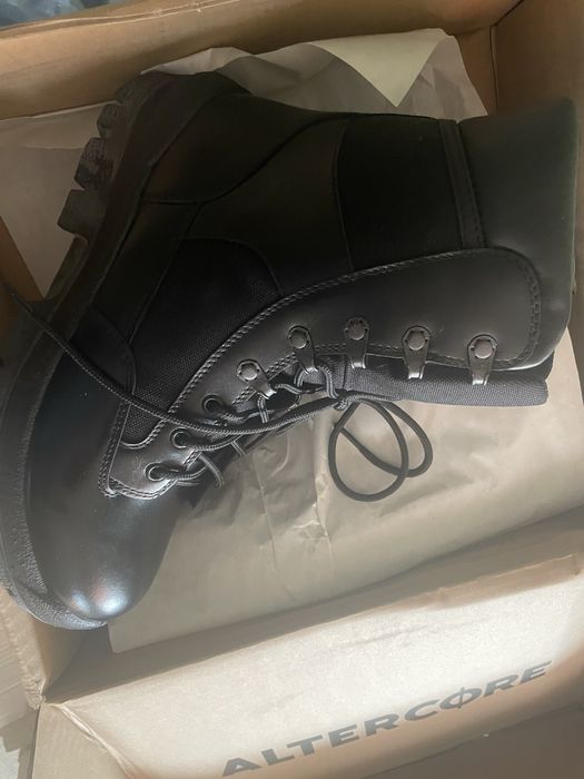 Buty wysokie czatne
