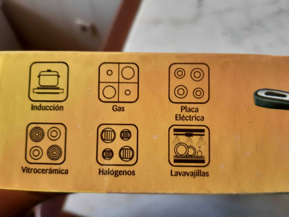 Conjunto 3 frigideiras, novas, seladas, na embalagem original