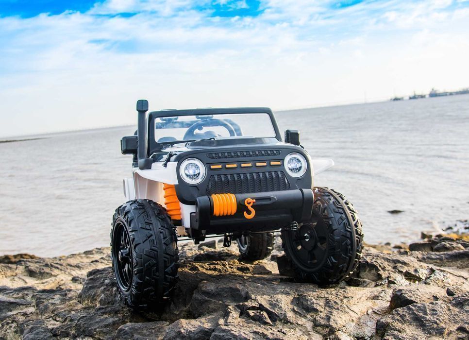 JEEP WRANGLER 4x4 Auto na akumulator | PILOT | 2-osobowy | do 100kg XL