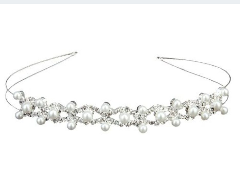 DIADEM, tiara opaska ślubna