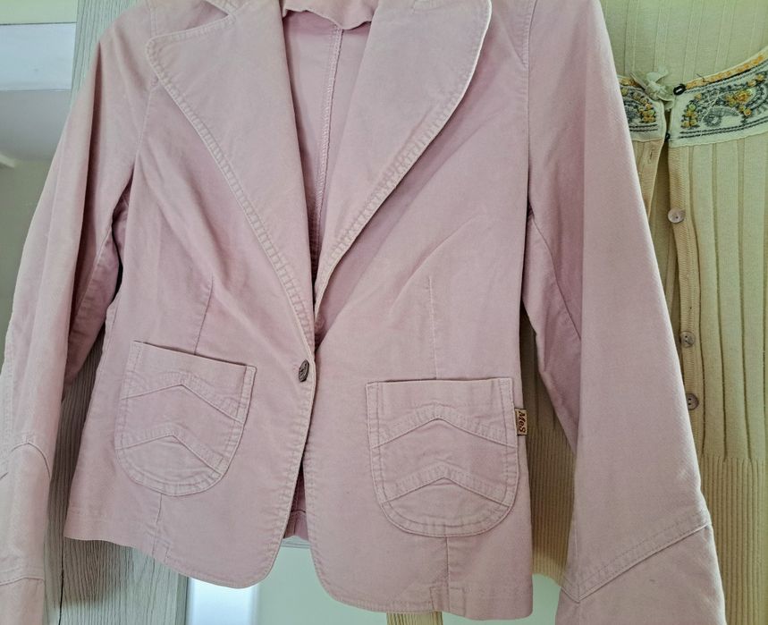 Komplet 5 sweterków, bluza, żakiet S