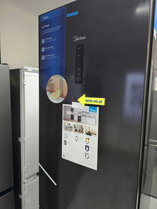 OUTLET nowa Midea lodówka MDRB521MIC28 NoFrost gwar 2 lata Y5