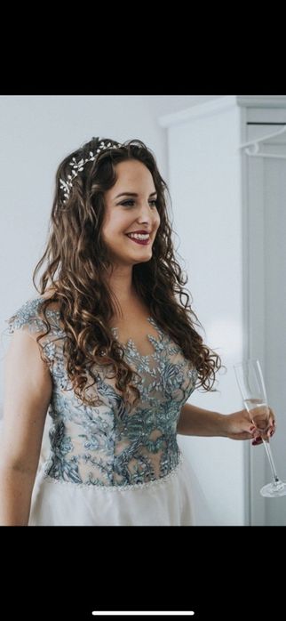 Wyjątkowa Suknia Ślubna Julia Rosa 950 rozmiar 38