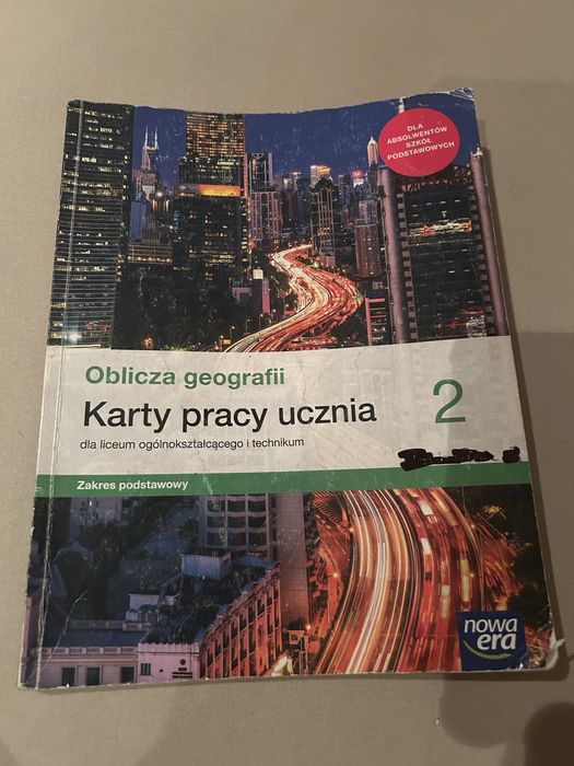 Oblicza geografii 2 , karty pracy ucznia