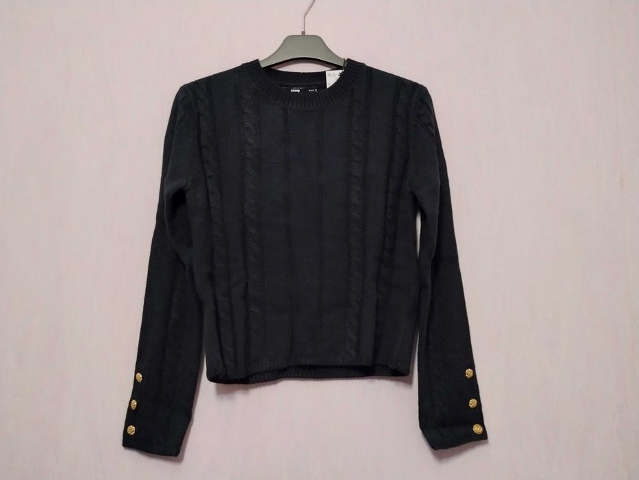 Nowy granatowy sweter Sinsay