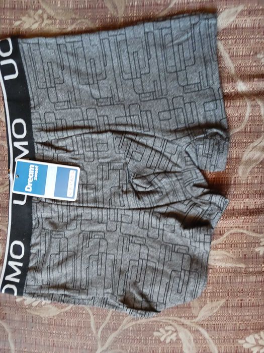 Bokserki męskie bawełniano bambusowe z elastanem - 4 szt. nowe