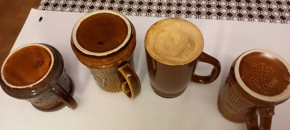 Ceramiczne kufle kufel Mirostowice kufel Bochnia kufel Bolesławiec