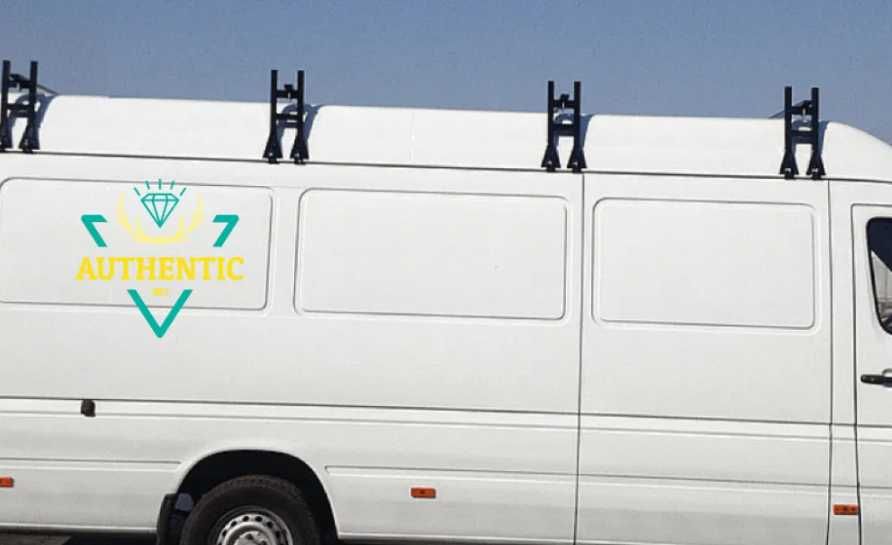 Комплект сталевих перекладин F5 на водостоки VW LT, Mercedes sprinter