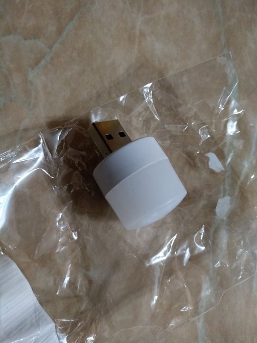 USB LED Світильник Лампа-Ліхтарик та Нічник для Павер Банку