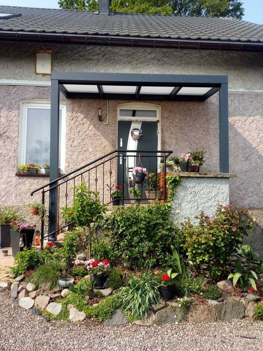 Zadaszenie tarasu, zabudowa balkonu, balustrady SZKŁO, ALUMINIUM, POLI