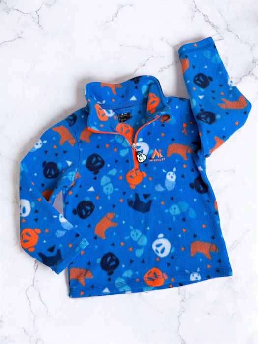 Тепла флісова кофта для хлопчика, розмір 104