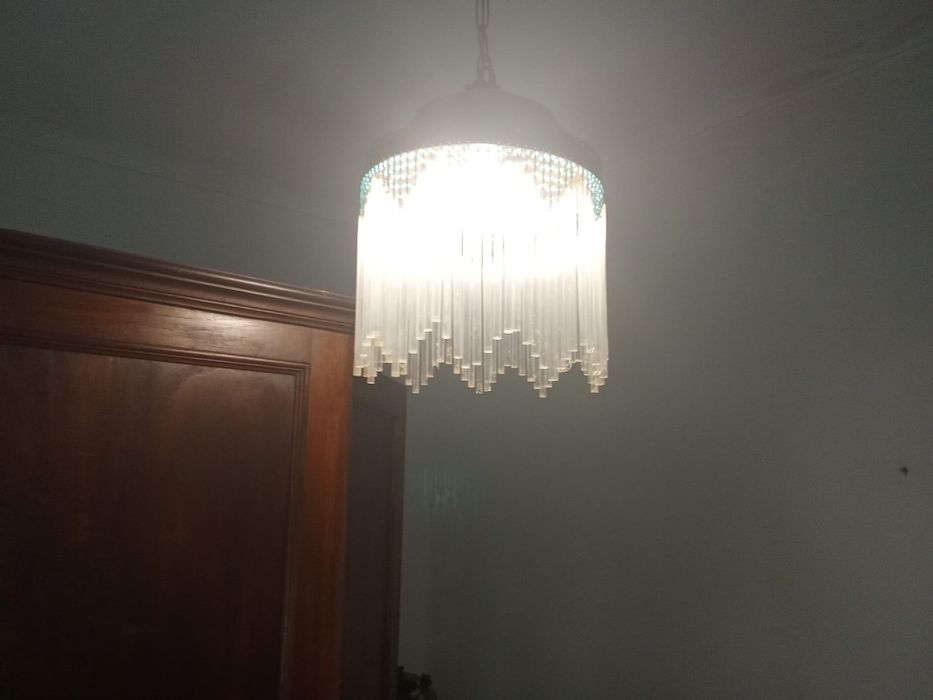 Candeeiro de teto estilo art noveau