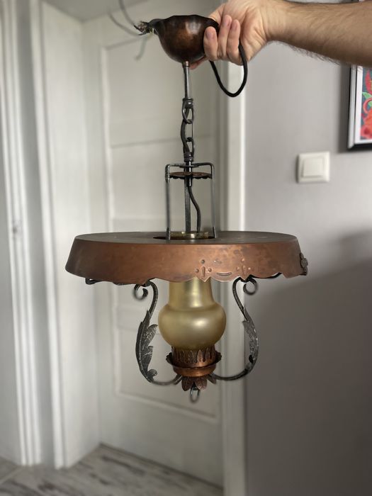 Vintage lampa Kaiser Leuchten, lata 60-70