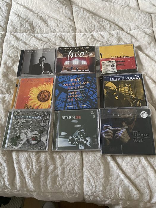 Cds de jazz como novos