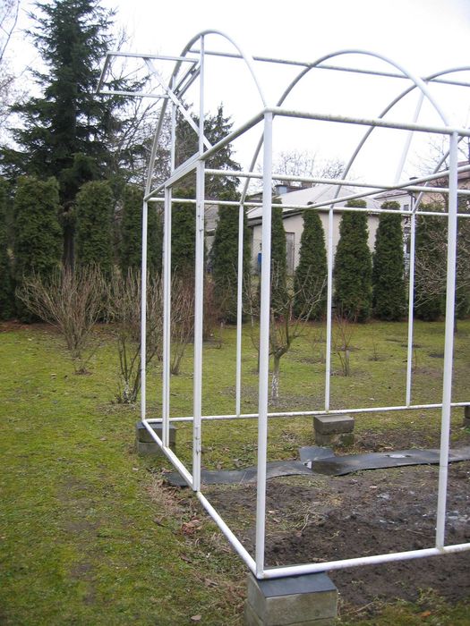 Szklarnia ogrodowa dł. 6m,szr.3m,wys.2,55m piękna masywna stabilna