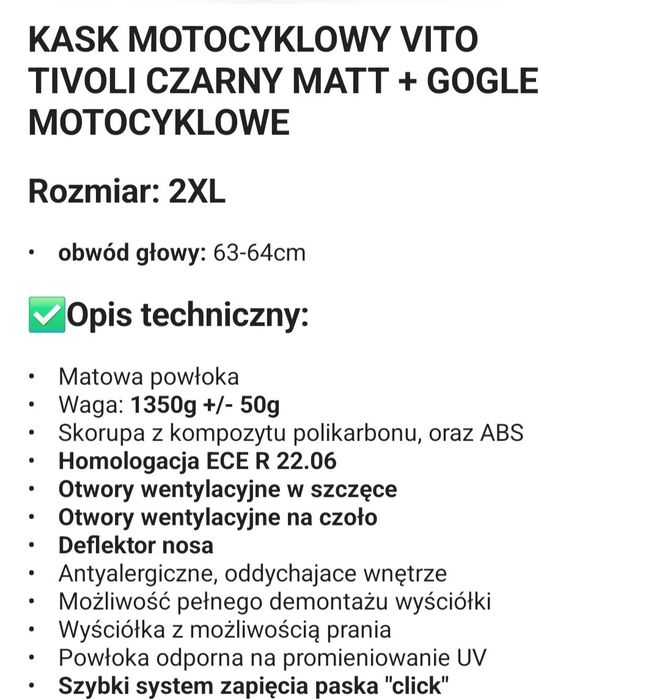 Kask na hulajnogę Vito Tivoli+ google