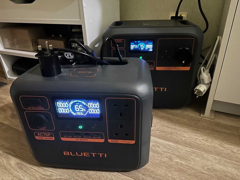 Зарядна станція BLUETTI АC70P з Німеччини