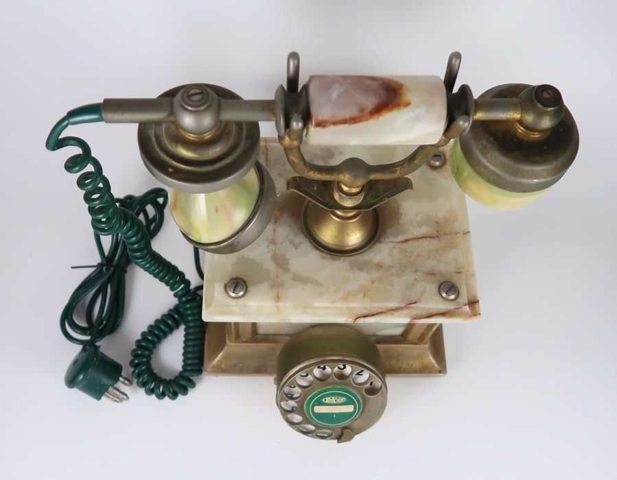 Telefone antigo Analógico - Telcer Telefonia Italy vintage 1960 (Ref. 8)