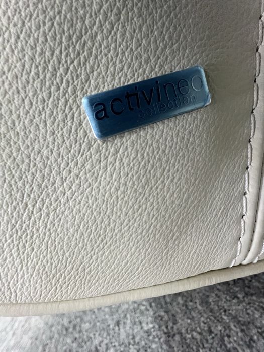 Диван шкіряний електро реклайнер крісло релакс