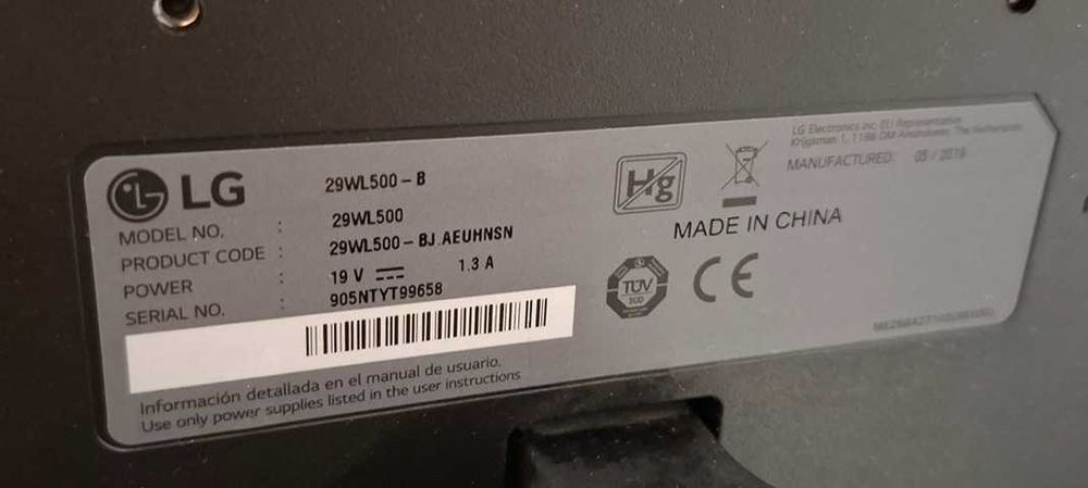 Monitor LG 29” UltraWide™ IPS HDR 10 29WL500 NOWA CENA!